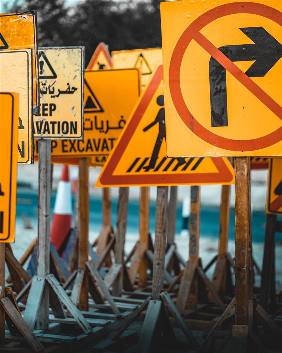 Skilte hjælper os med at formidle information hurtigt og effektivt