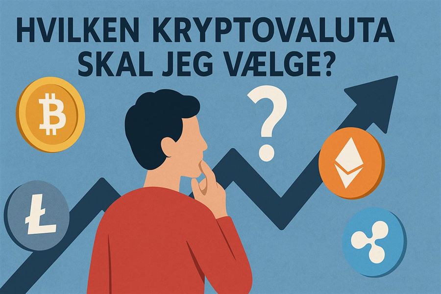 Hvilken kryptovaluta skal jeg vælge? en klar guide til de bedste kryptovalutaer